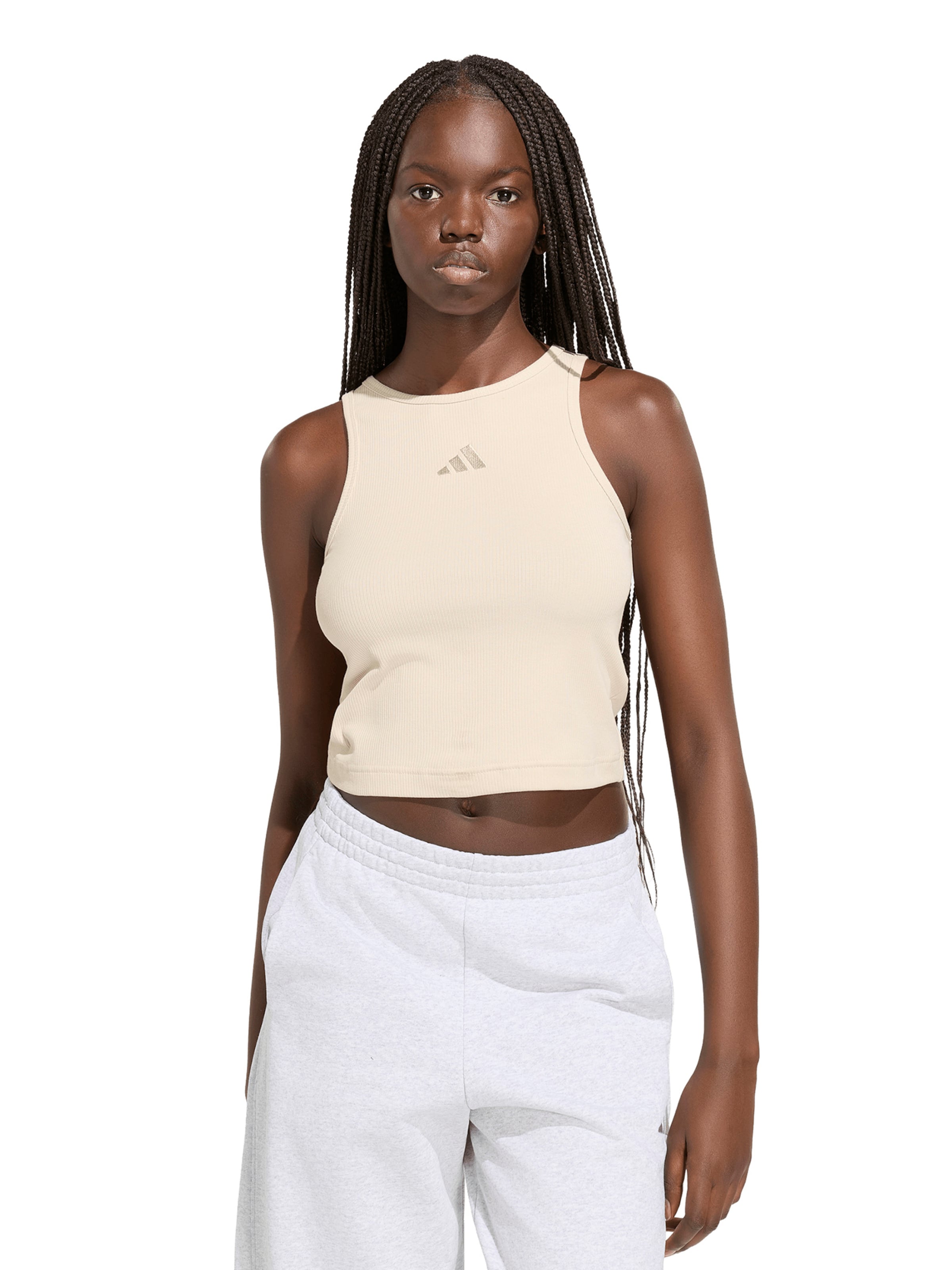 Haut de sport 'AK' ADIDAS SPORTSWEAR en beige : devant