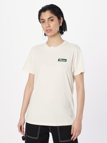 ELLESSE Shirt 'Tolin' in Wit: voorkant