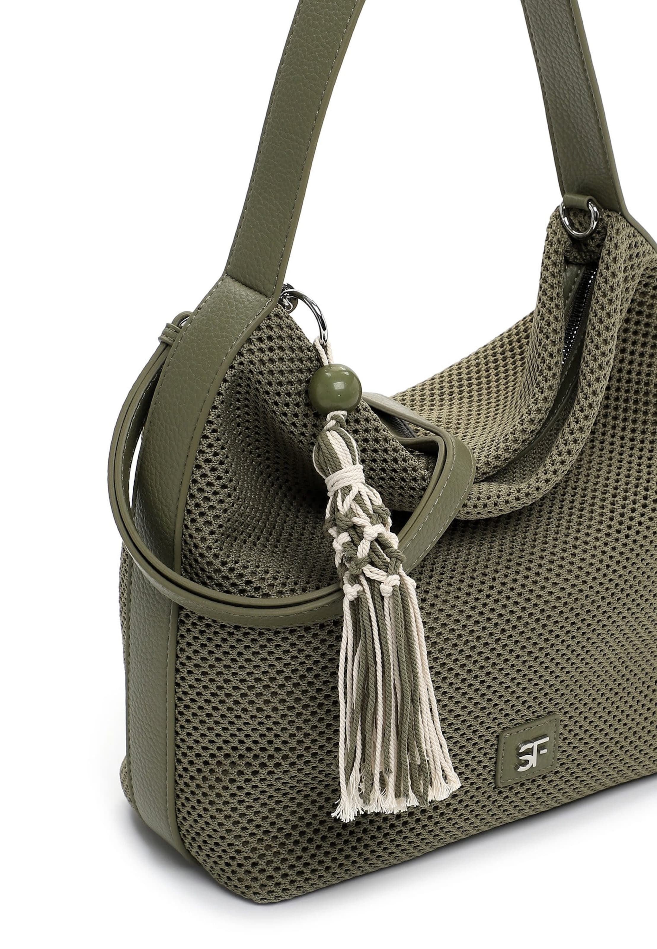 Poche ventrale 'Gitty' Suri Frey en vert