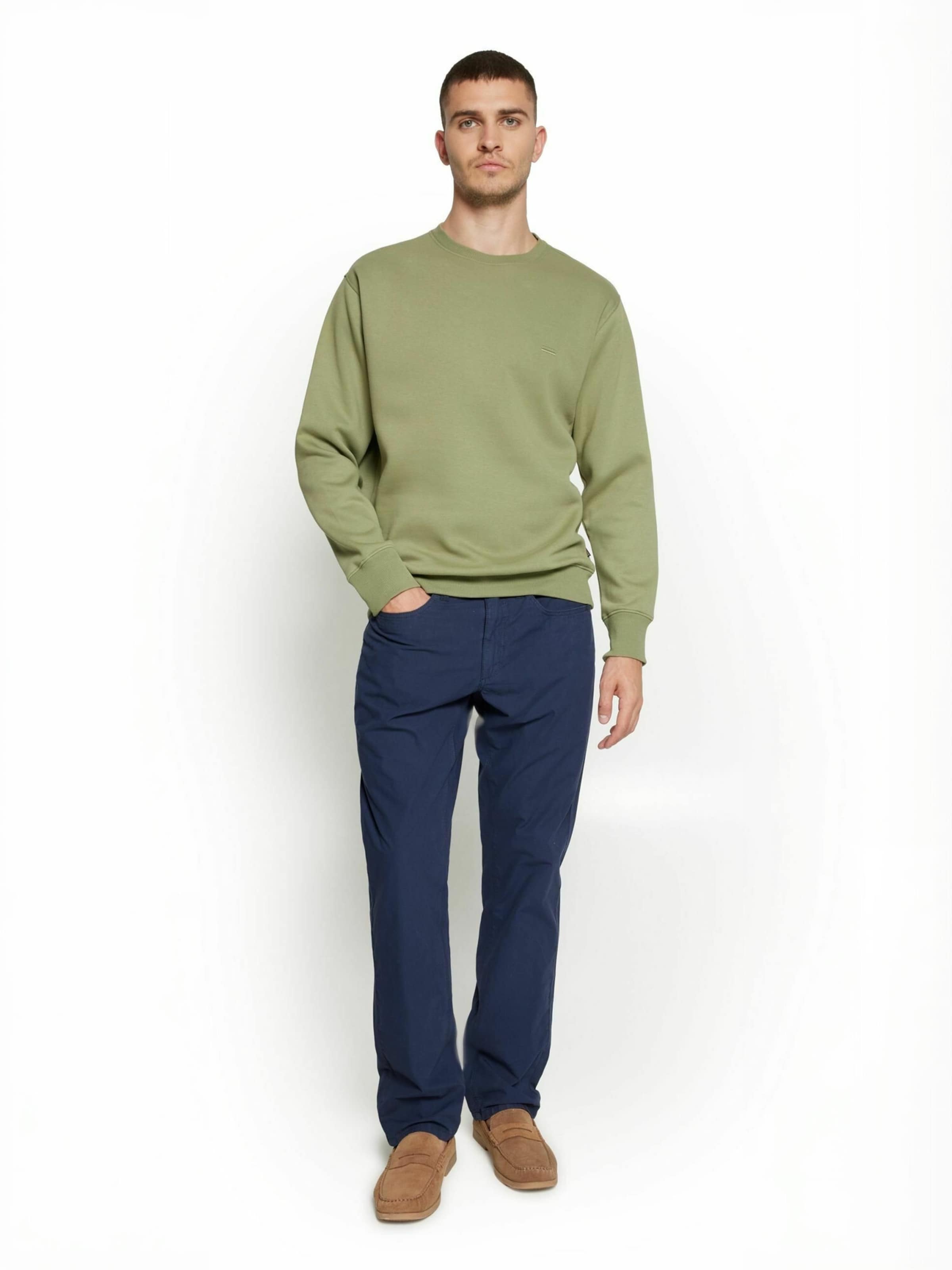 Signal Sweater ' MadsSi ' in Green