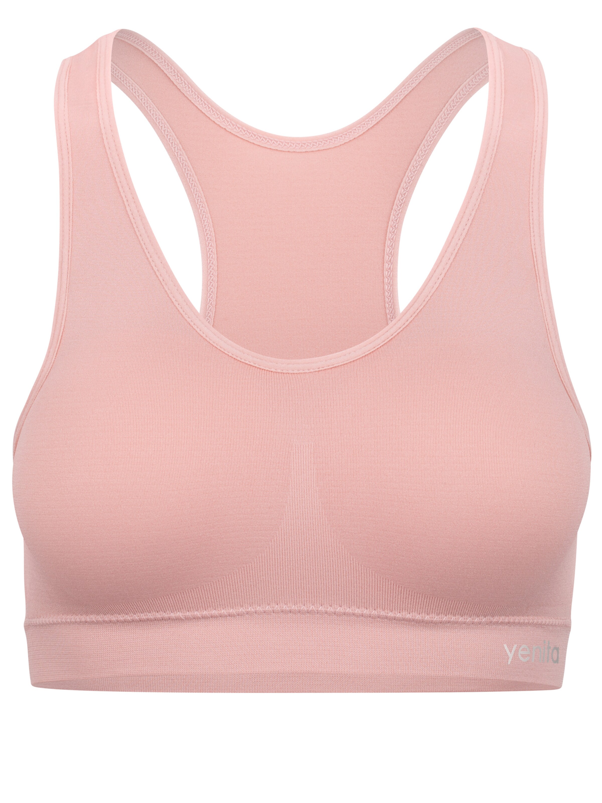 Yenita - Soutien Bustier Soutien em rosa: frente