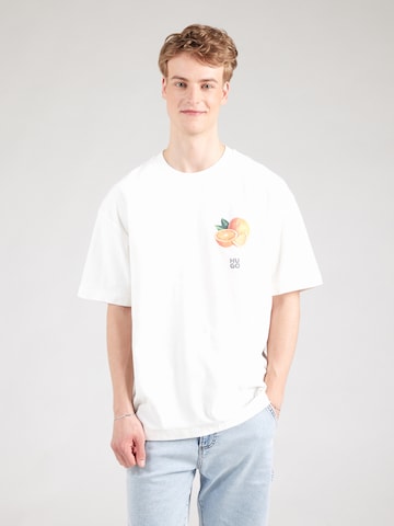 T-Shirt 'Dartiee' HUGO en blanc