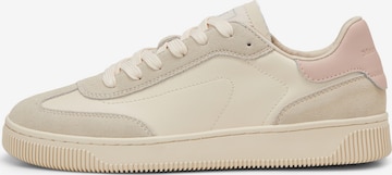 Baskets basses Marc O'Polo en blanc : devant