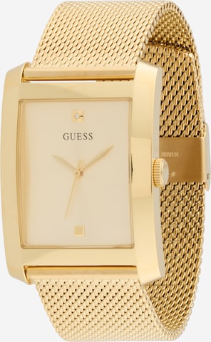 GUESS Uhr 'Clyde' in Gold: Vorderseite