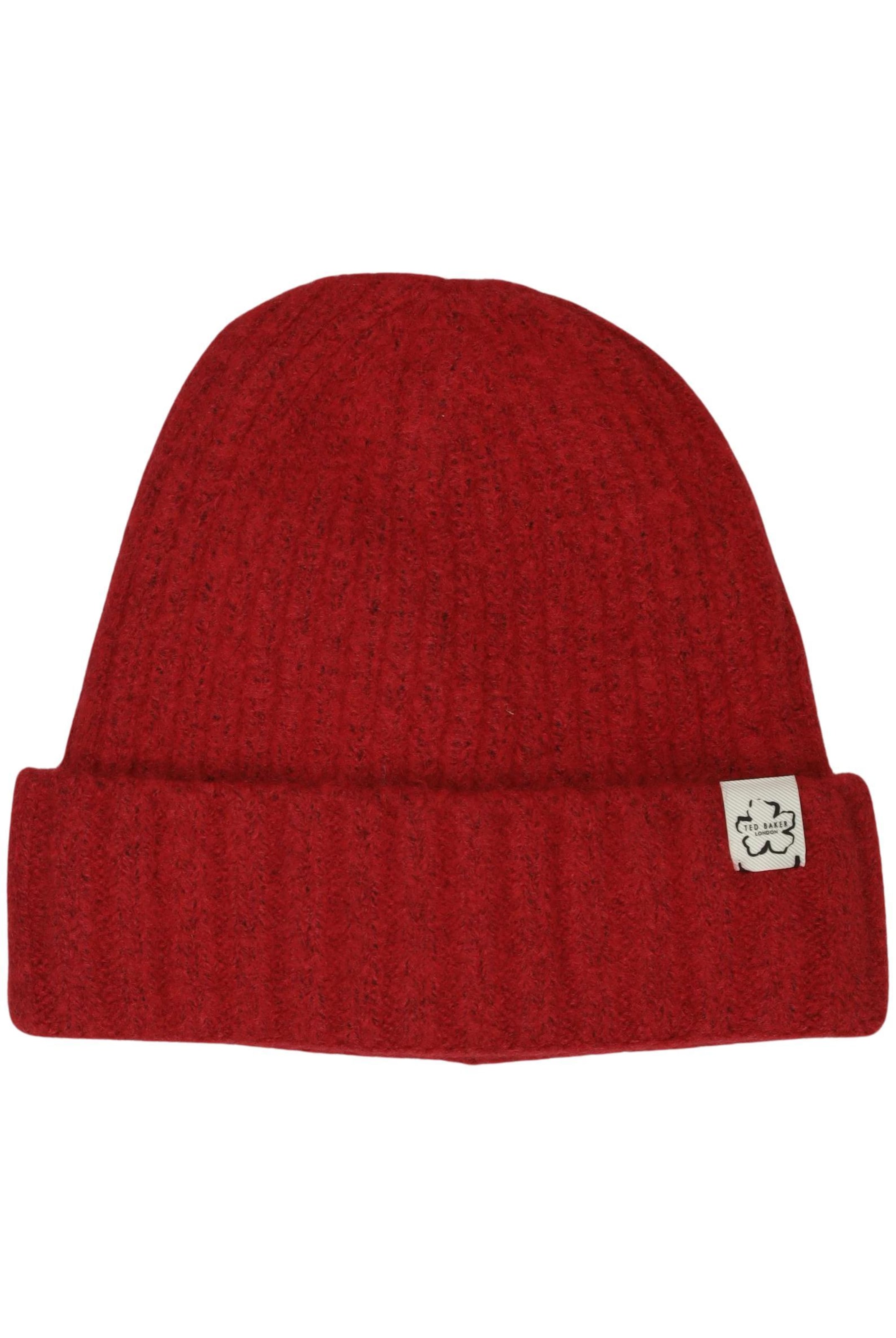 Ted Baker Hut oder Mütze One Size in Rot: Vorderseite