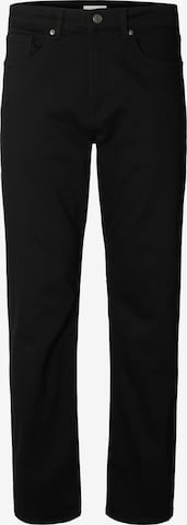 Regular Jean 'SLH196-BEN' SELECTED en noir : devant