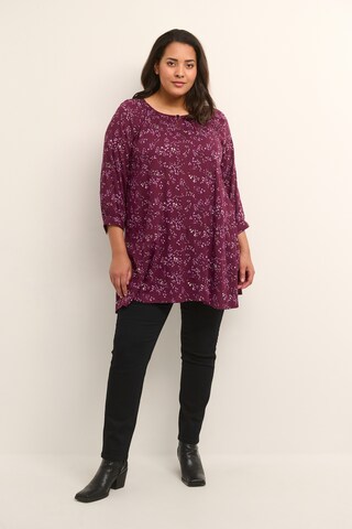 KAFFE CURVE Blouse 'Sikka' in Pink