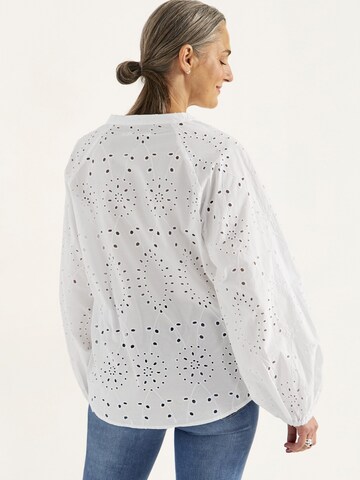 Cellbes of Sweden Bluse in Weiß