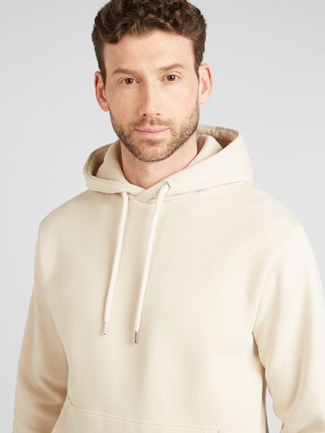 SELECTED HOMME Sweatshirt 'SLHDan' in Beige