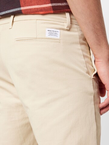 NORSE PROJECTS Regular Pants 'Aros' in Beige