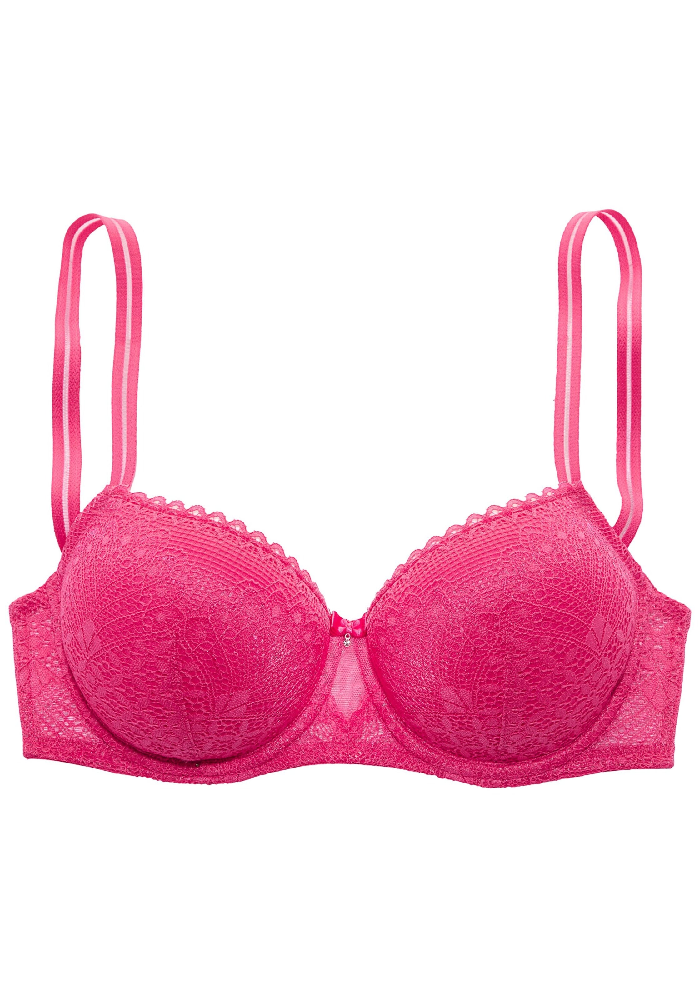s.Oliver Push-up BH in Pink: Vorderseite