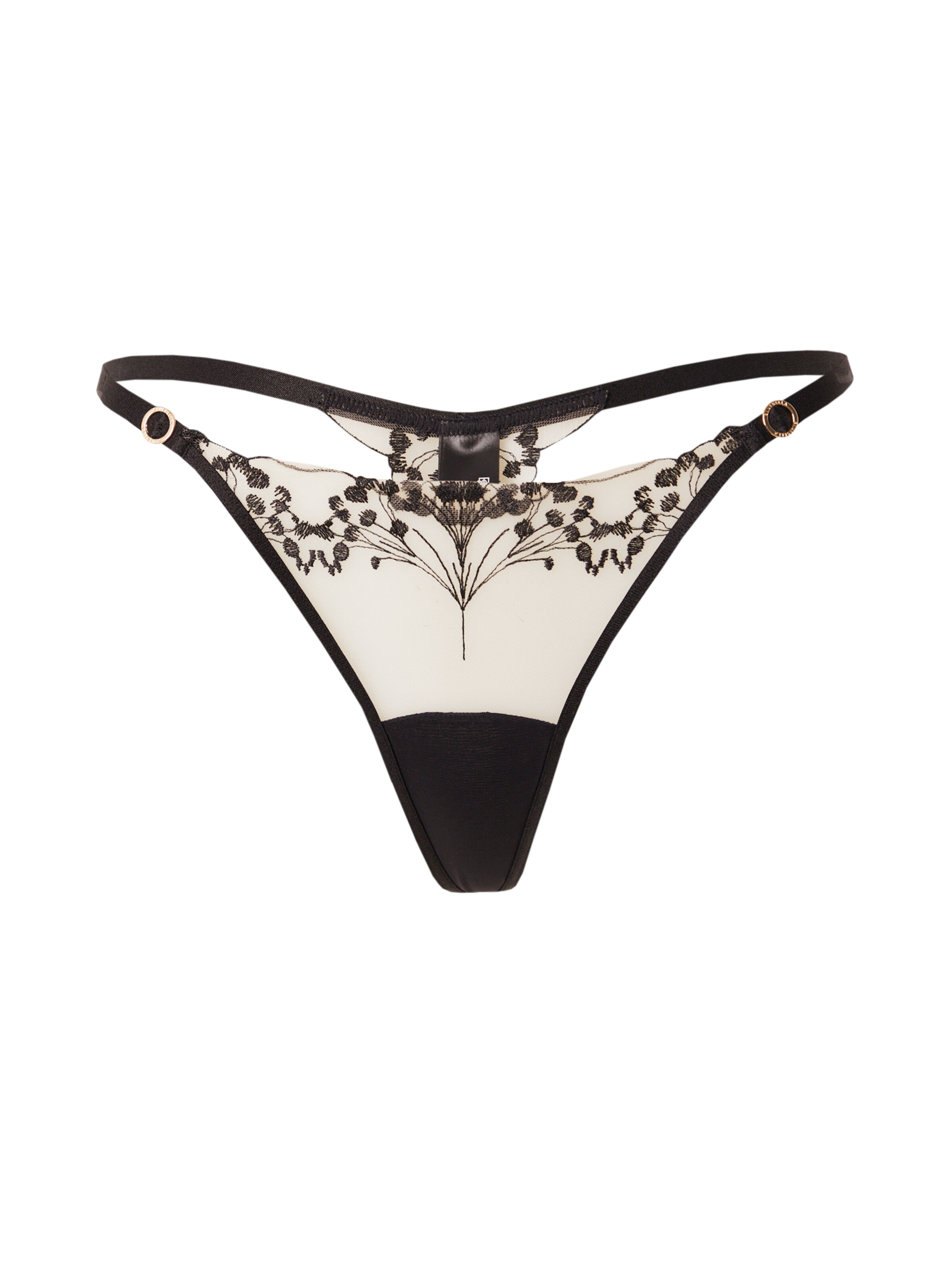 Bluebella Stringid 'Marisa', värv must: eest vaates