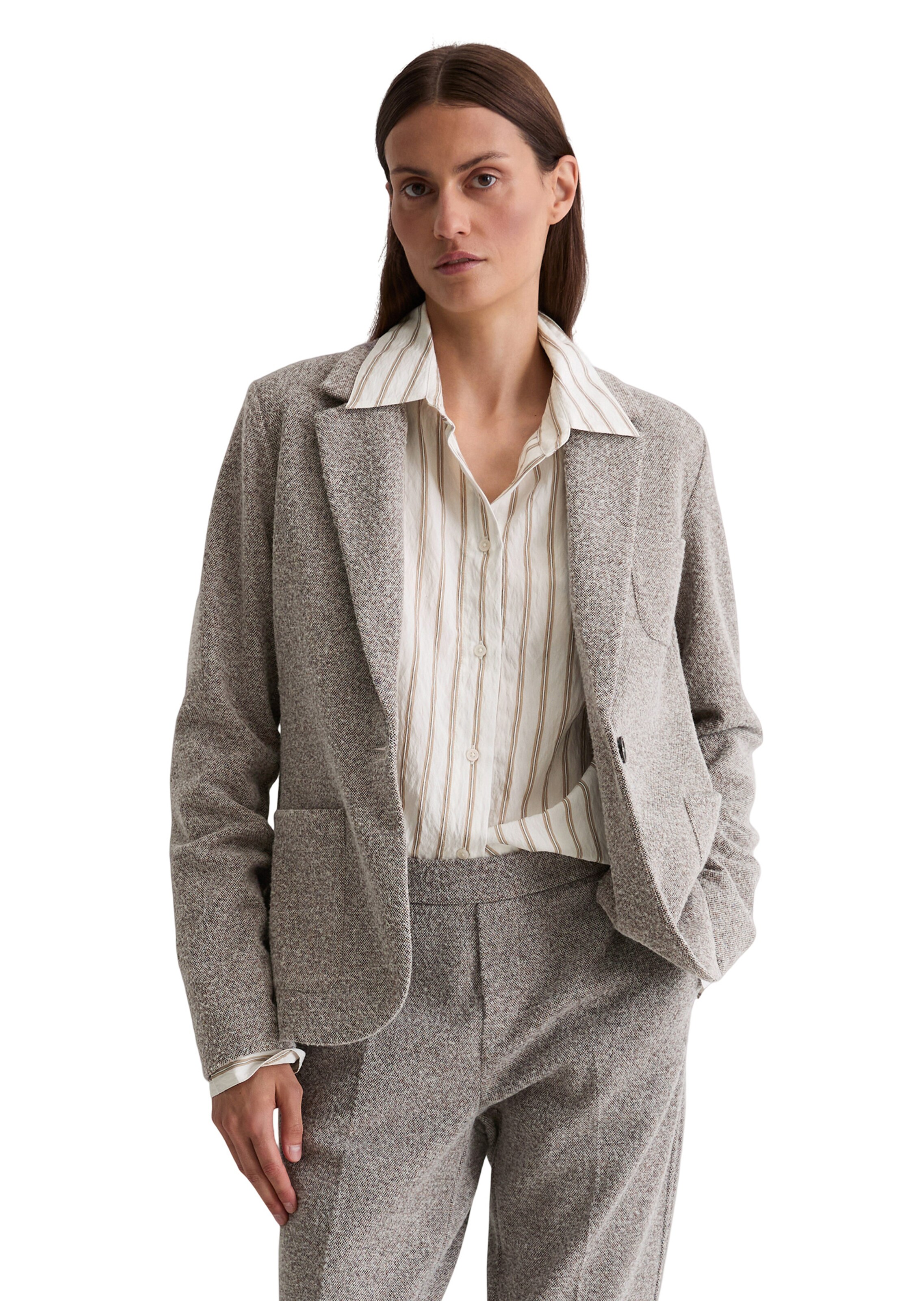 Marc O'Polo Блейзер в Серый: спереди