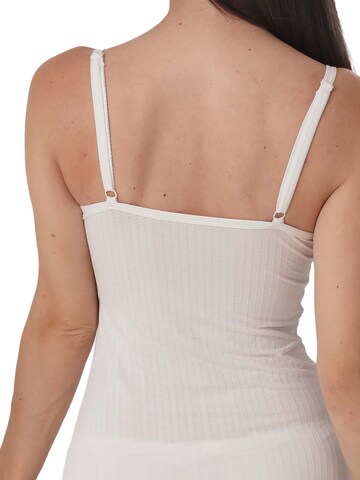 sassa Undershirt 'Bamboo Jacquard' in Beige
