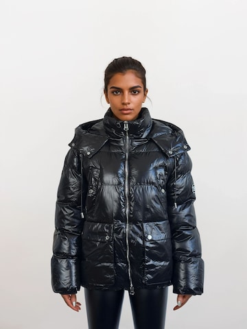 Veste d’hiver ' Nathan F ' trueprodigy en noir : devant