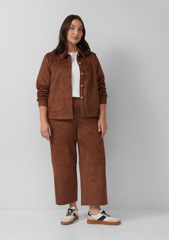 Loosefit Pantalon s.Oliver en marron