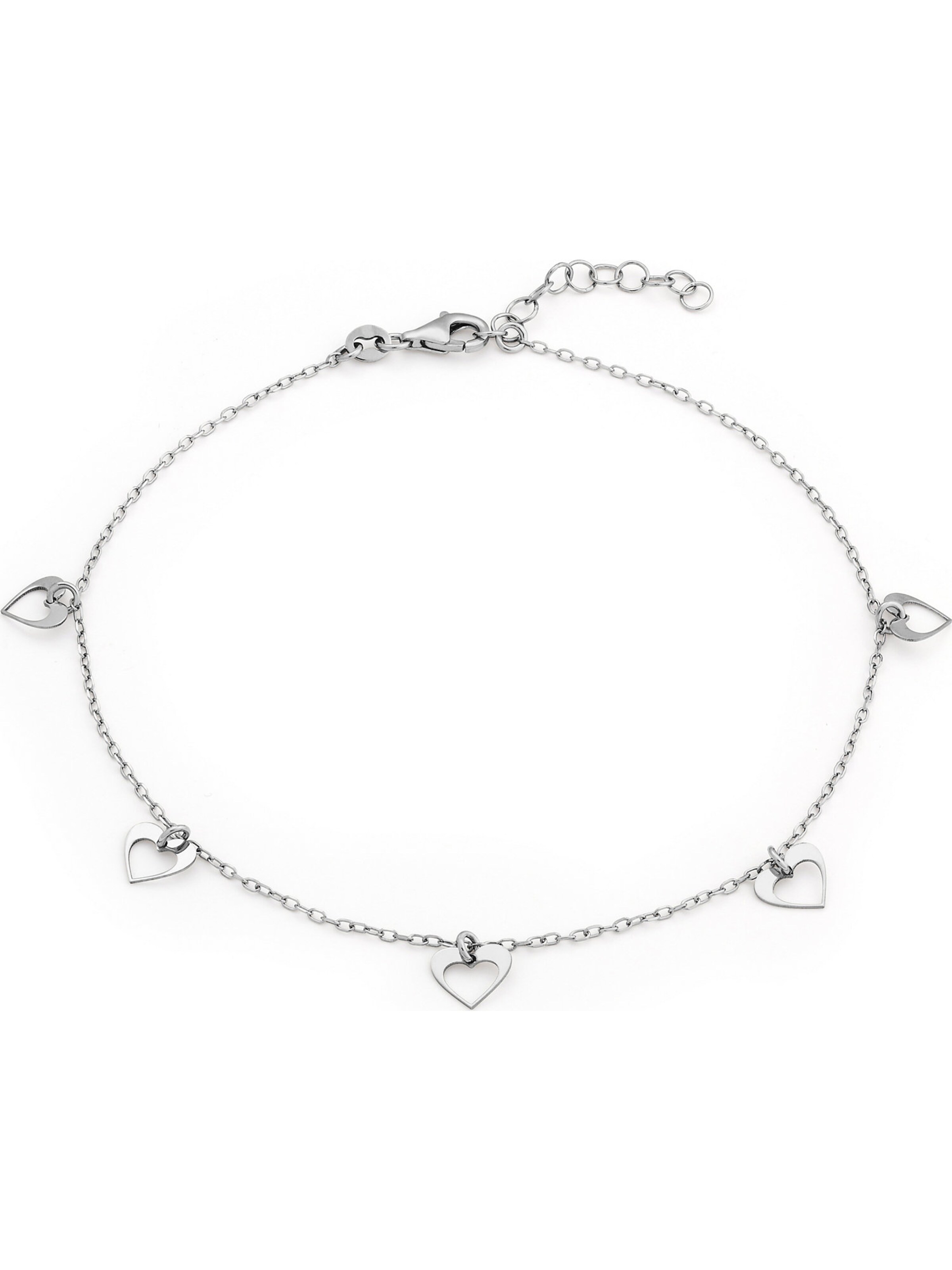 FAVS Foot jewelry in Silver: front