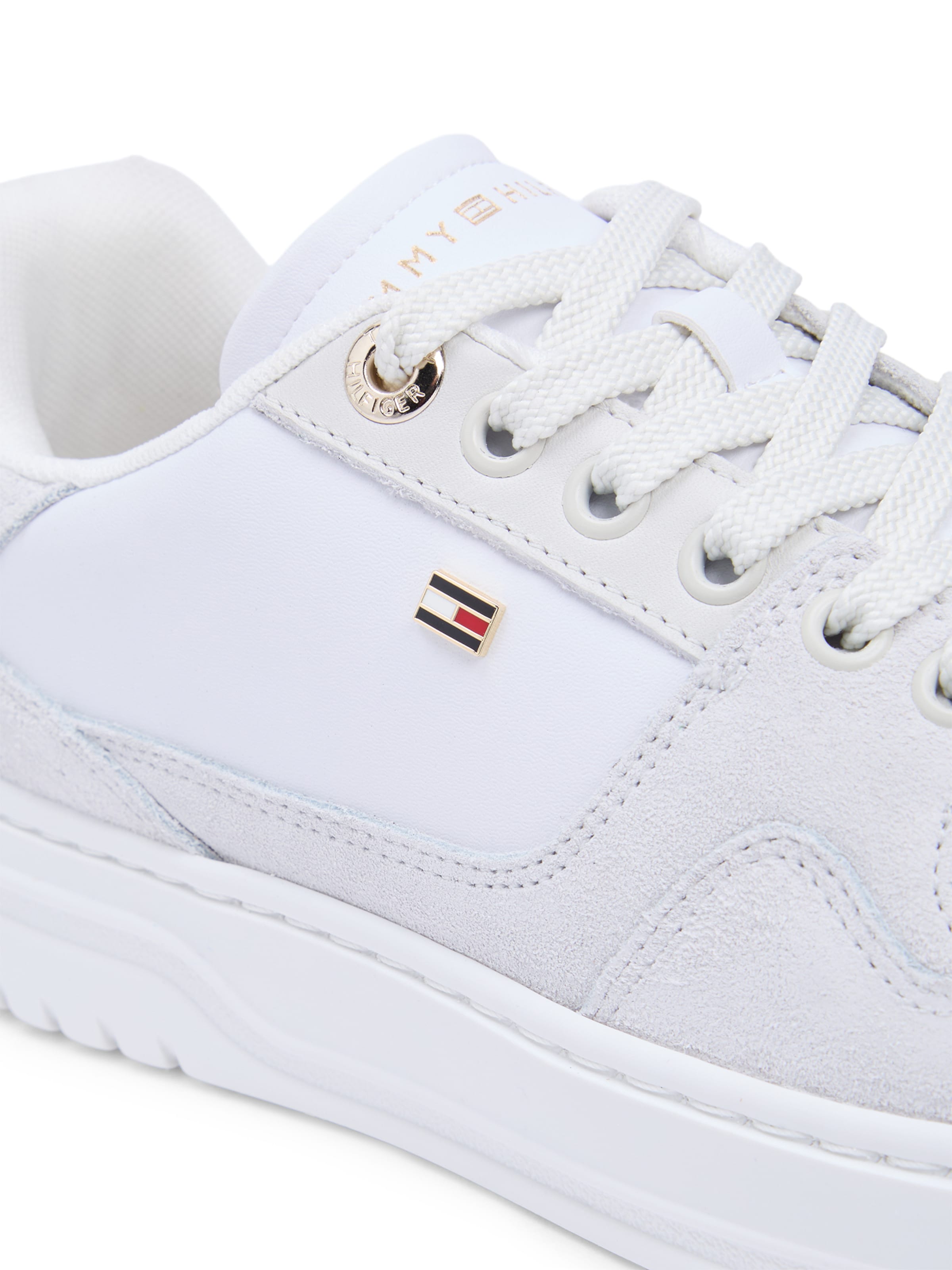 TOMMY HILFIGER Σνίκερ χαμηλό σε λευκό