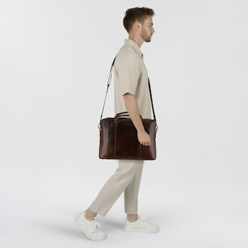 GREENBURRY Document bag 'Newport' in Brown
