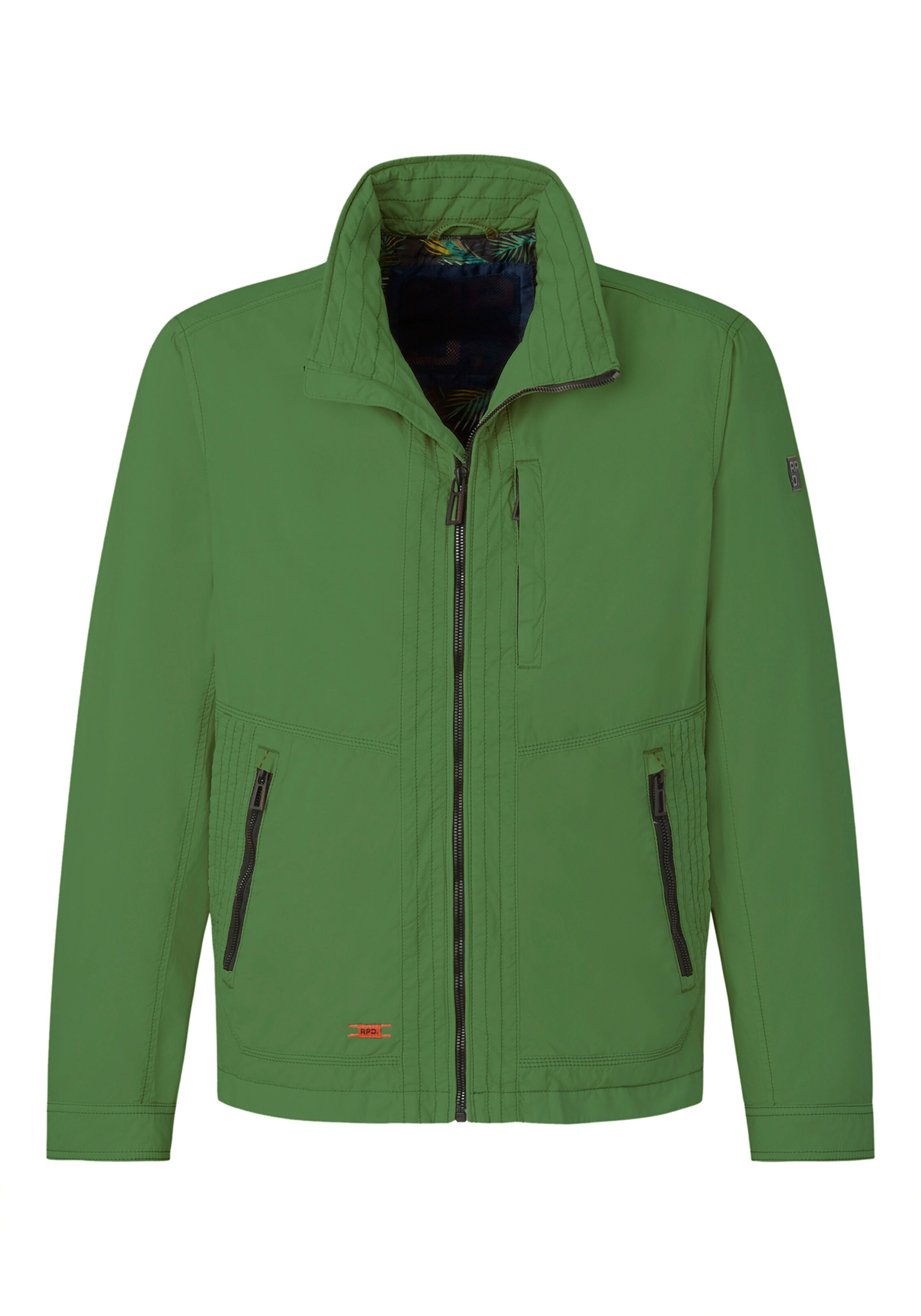 REDPOINT Between-Season Jacket in Green: front