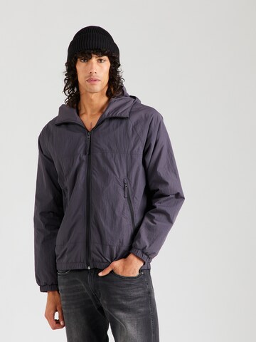 HOLLISTER Between-Season Jacket 'PERISCOPE' in Black: front