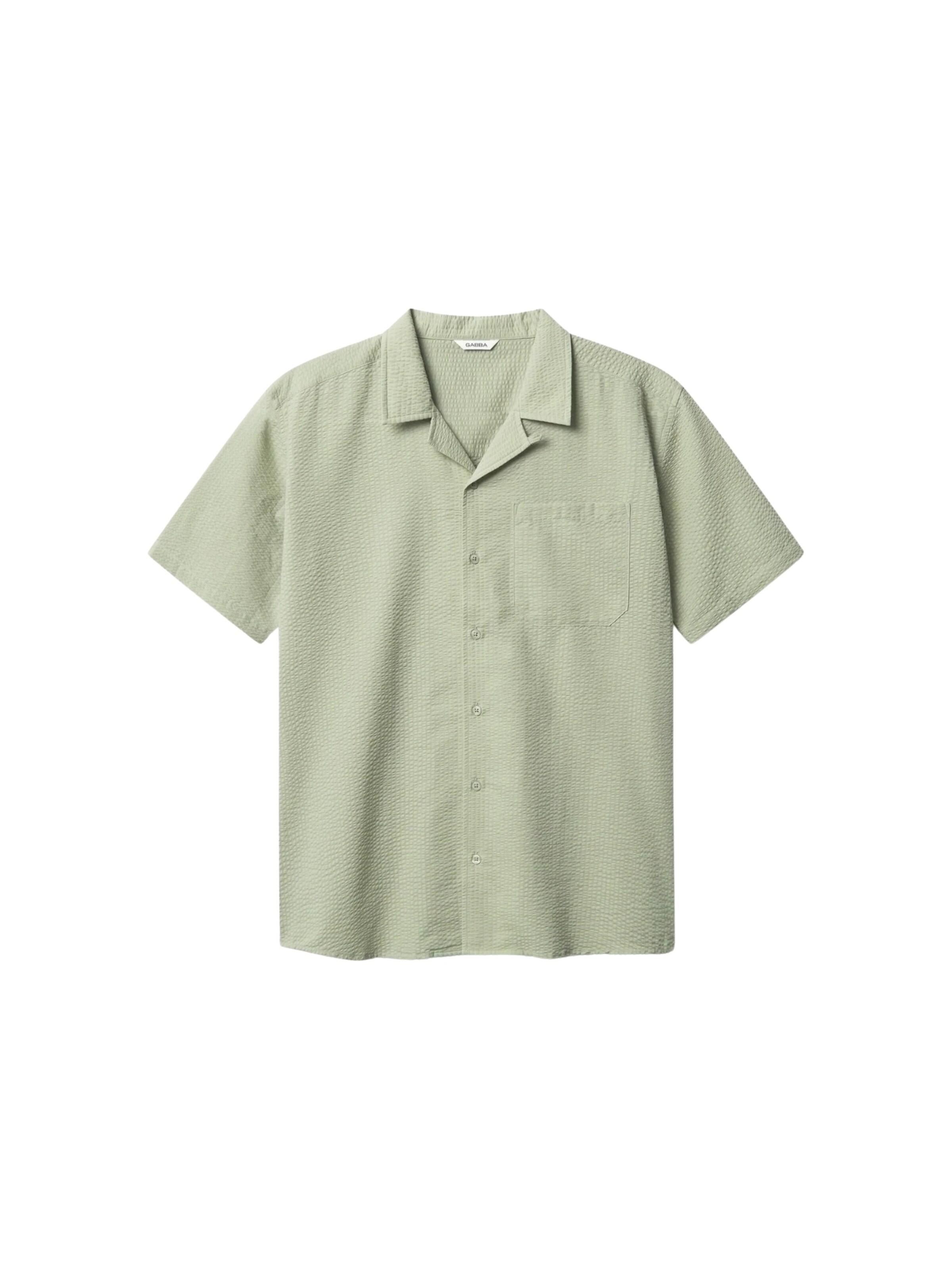 Comfort fit Camicia 'Timo' di GABBA in verde: frontale