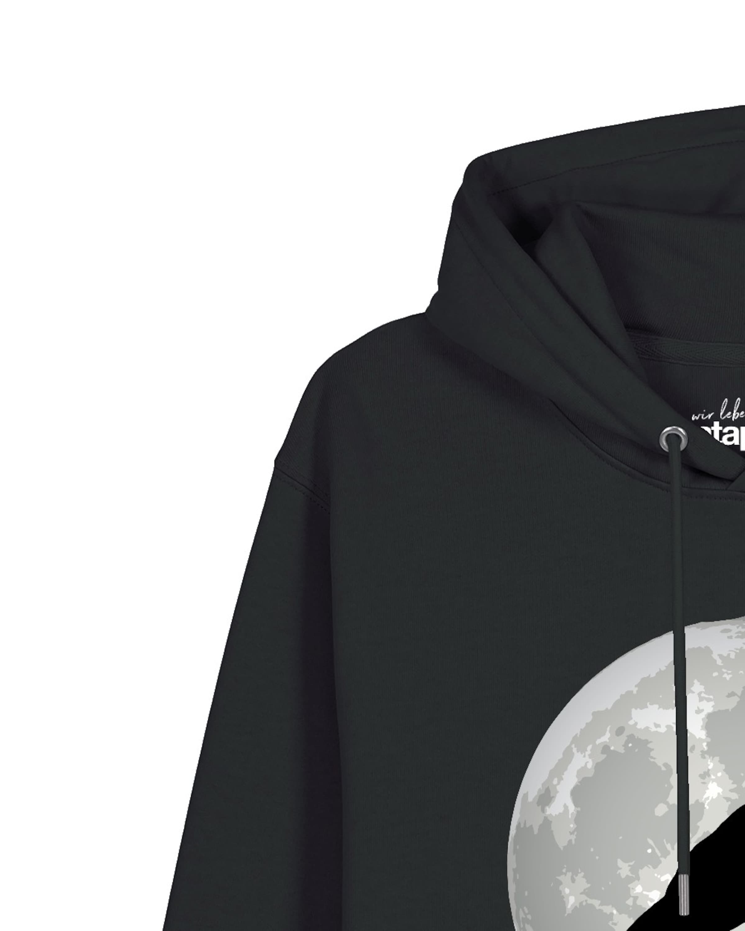 Sweat-shirt ' Flying TRex ' Watapparel en noir