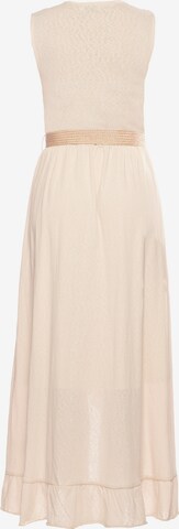 Le Temps Des Cerises Dress in Beige