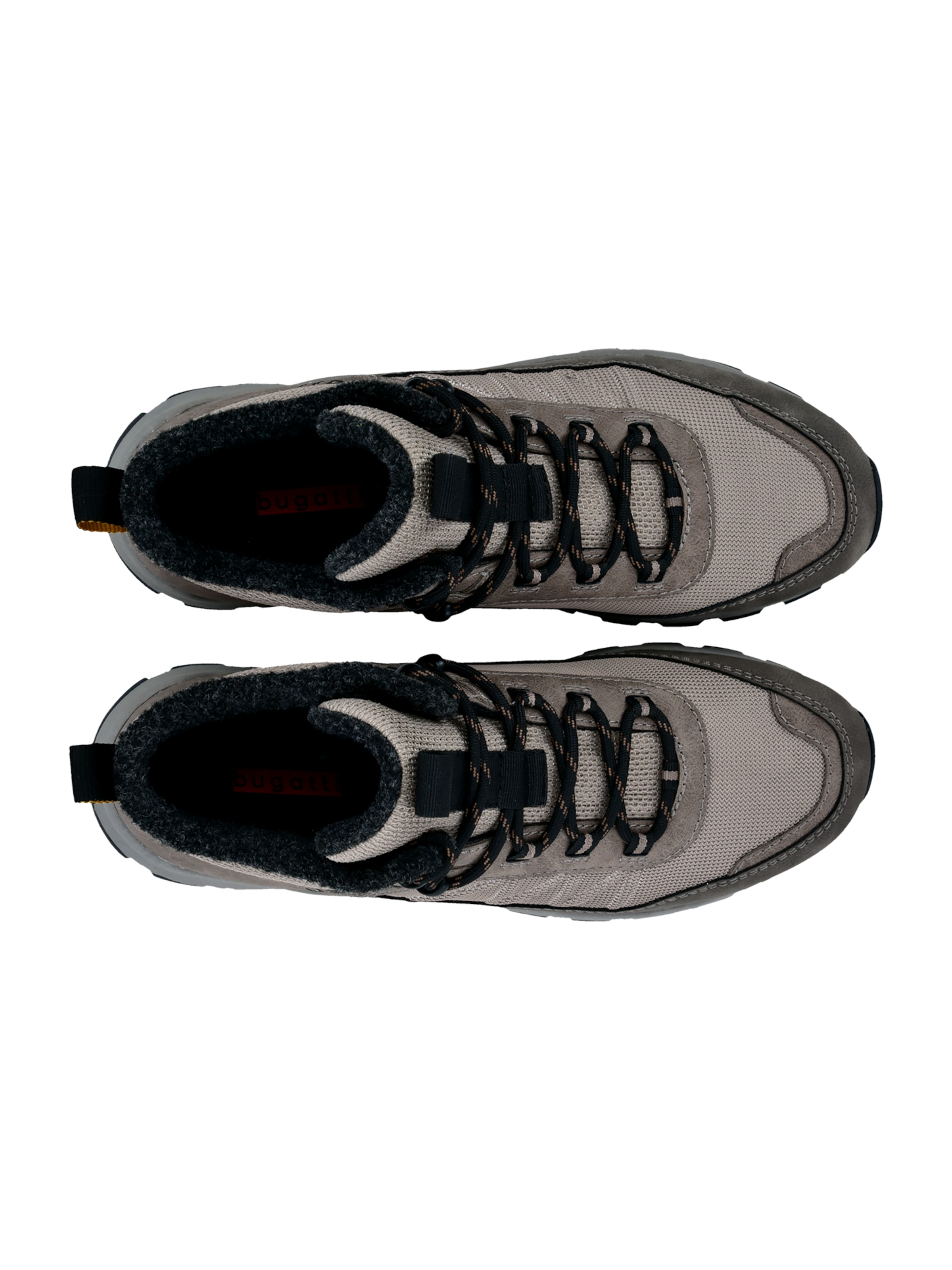 bugatti Ботинки на шнуровке в Серый