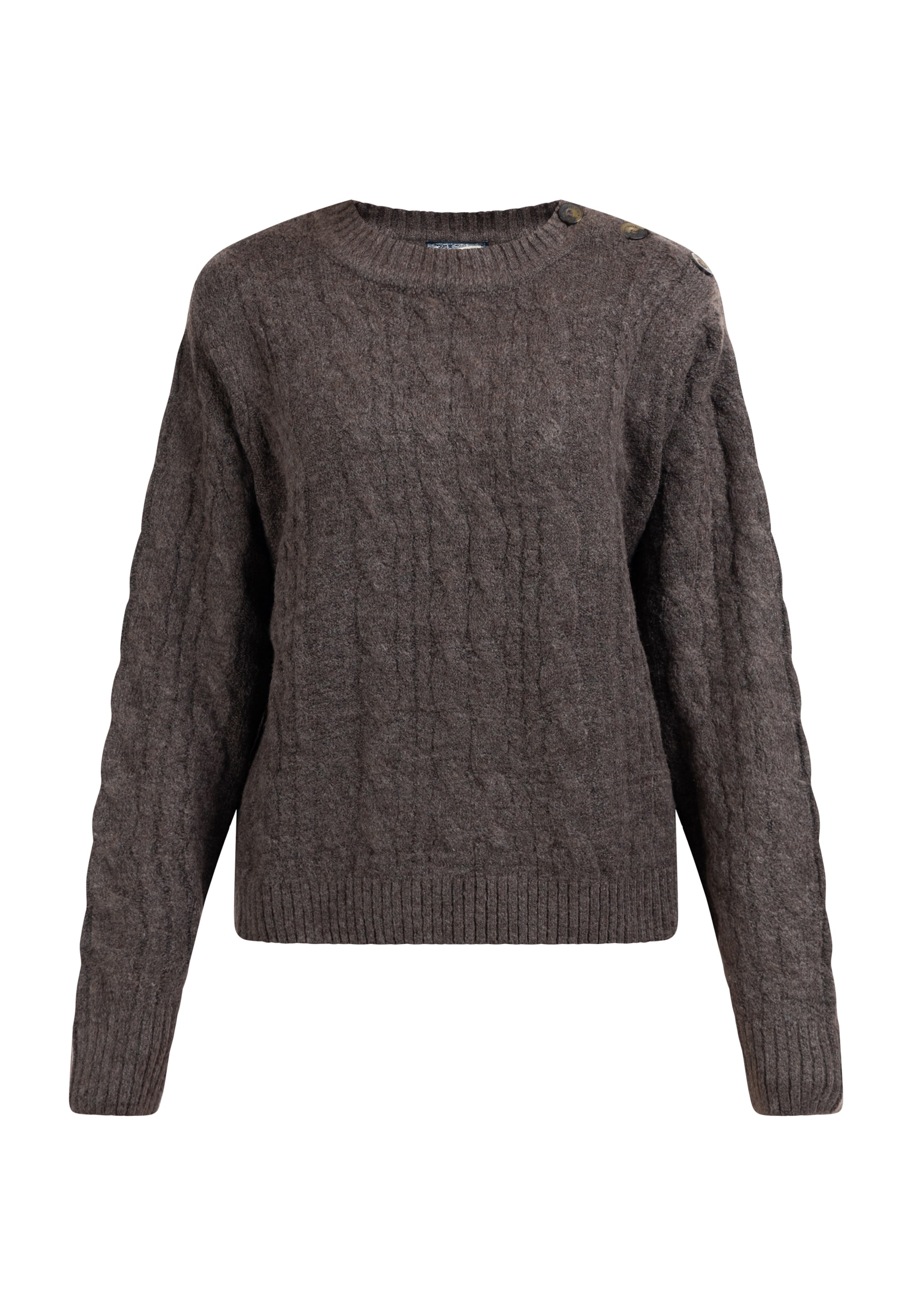 DreiMaster Vintage Pulóver 'Zitha' - szürke: elől