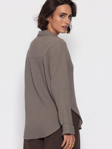 SASSYCLASSY Bluse‌‌‌‌‌‌‌‌‌‌ in Grau