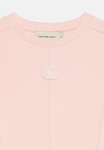 Calvin Klein Jeans Obleka 'MINI ME' | roza barva