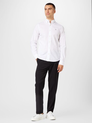 GANT Slim fit Skjorta i vit