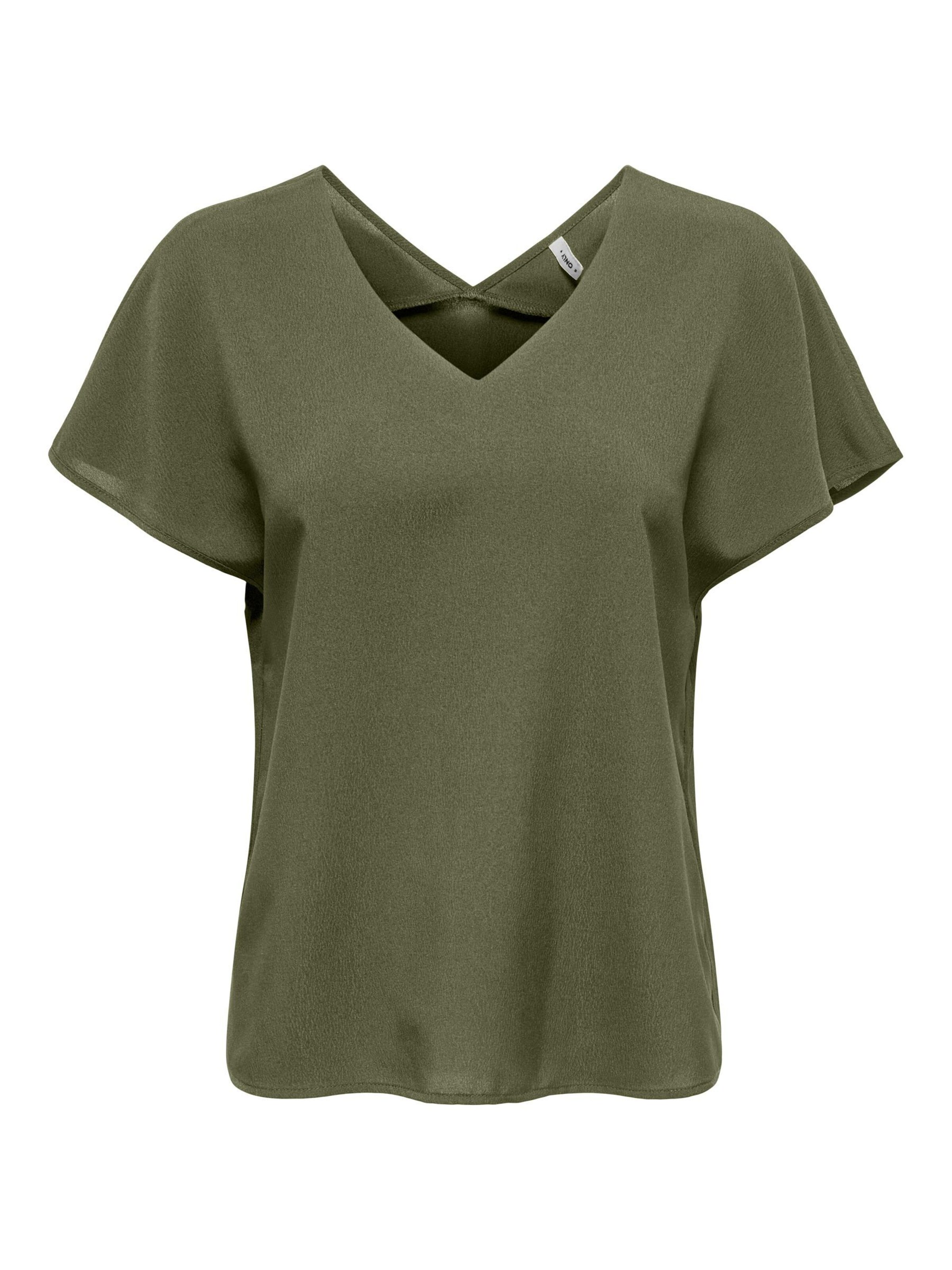 ONLY Shirt 'Nova' in Grün: Vorderseite