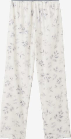 MANGO Pyjamahose 'Fluir' in Blau: Vorderseite