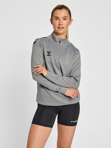 Hummel Athletic Sweatshirt in Grey: front