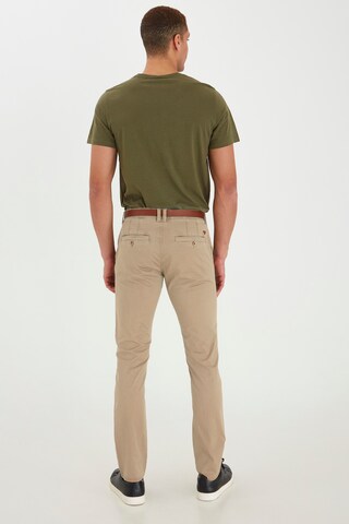 BLEND Slim fit Chino trousers 'Brano' in Beige