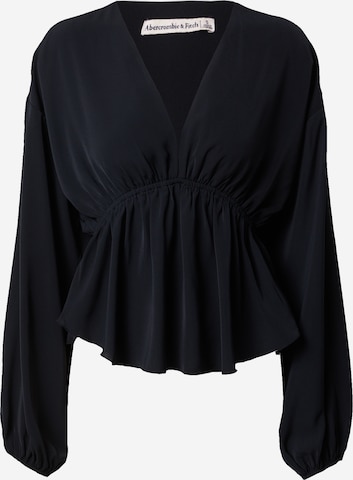 Abercrombie & Fitch - Blusa em preto: frente