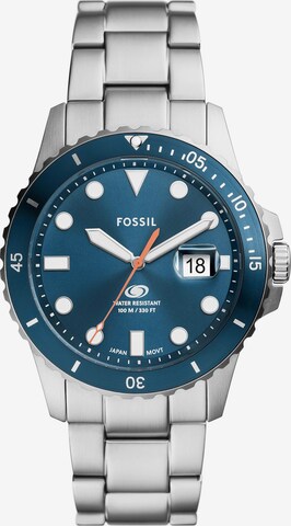 FOSSIL Analog Watch in Silver: front