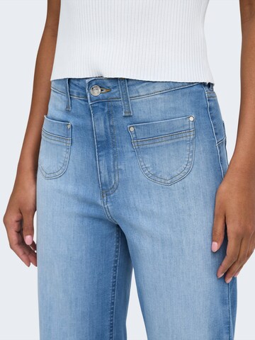 Wide leg Jeans 'ONLJUICY-WAUW' di ONLY in blu