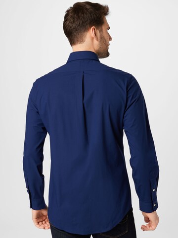 mėlyna Polo Ralph Lauren Priglundantis modelis Marškiniai