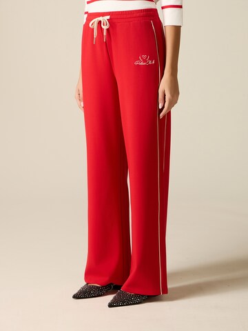 regular Pantaloni di oltre in rosso