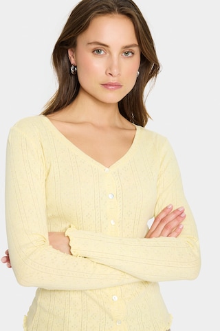 SAINT TROPEZ Sweater 'Gru' in Yellow