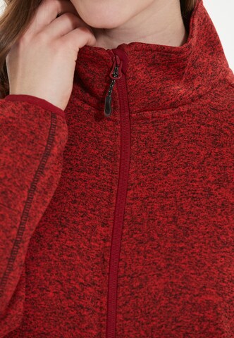 Whistler Athletic Fleece Jacket in Red