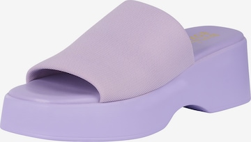 BULLBOXER Mules in Purple: front