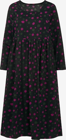 Robe Ulla Popken en noir : devant