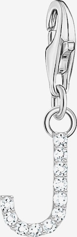 Thomas Sabo Anhänger 'J' in Silber: Vorderseite