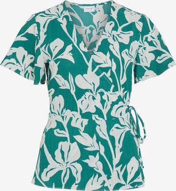 VILA Blouse in Groen: voorkant