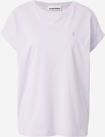 ARMEDANGELS T-Shirt 'IDA' (GOTS) in Lila: predná strana