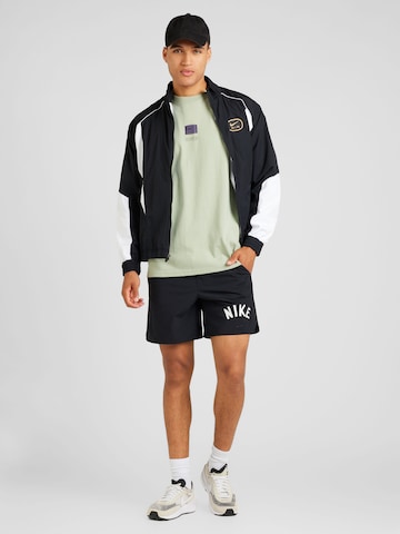 NIKE Regular Sportbroek 'SWOOSH' in Zwart